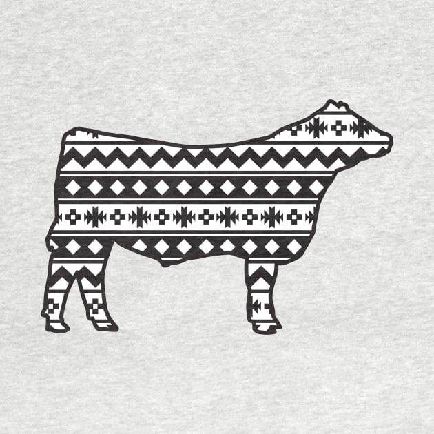 Show Steer with Southwest Pattern by SAMMO